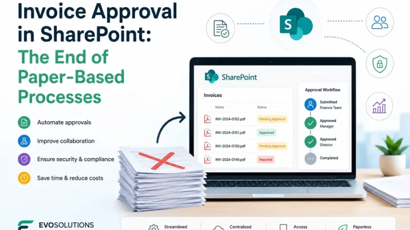 Invoice Approval in SharePoint: The End of Paper-Based Processes