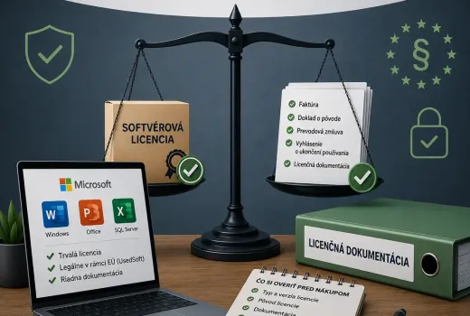 Sú druhotné softvérové licencie legálne? Podmienky bezpečného nákupu pre firmy